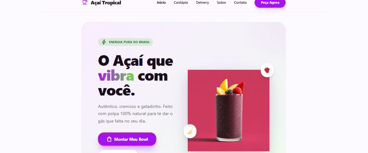 Modelo Açaí 1