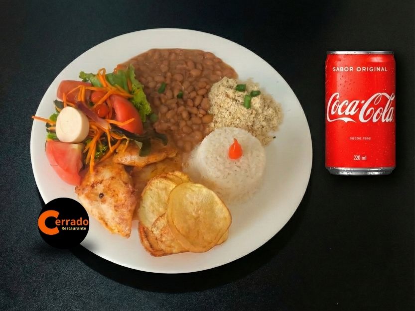 Promo Fil&eacute; de Frango Acebolado + Coca-Cola Mini 210 ml